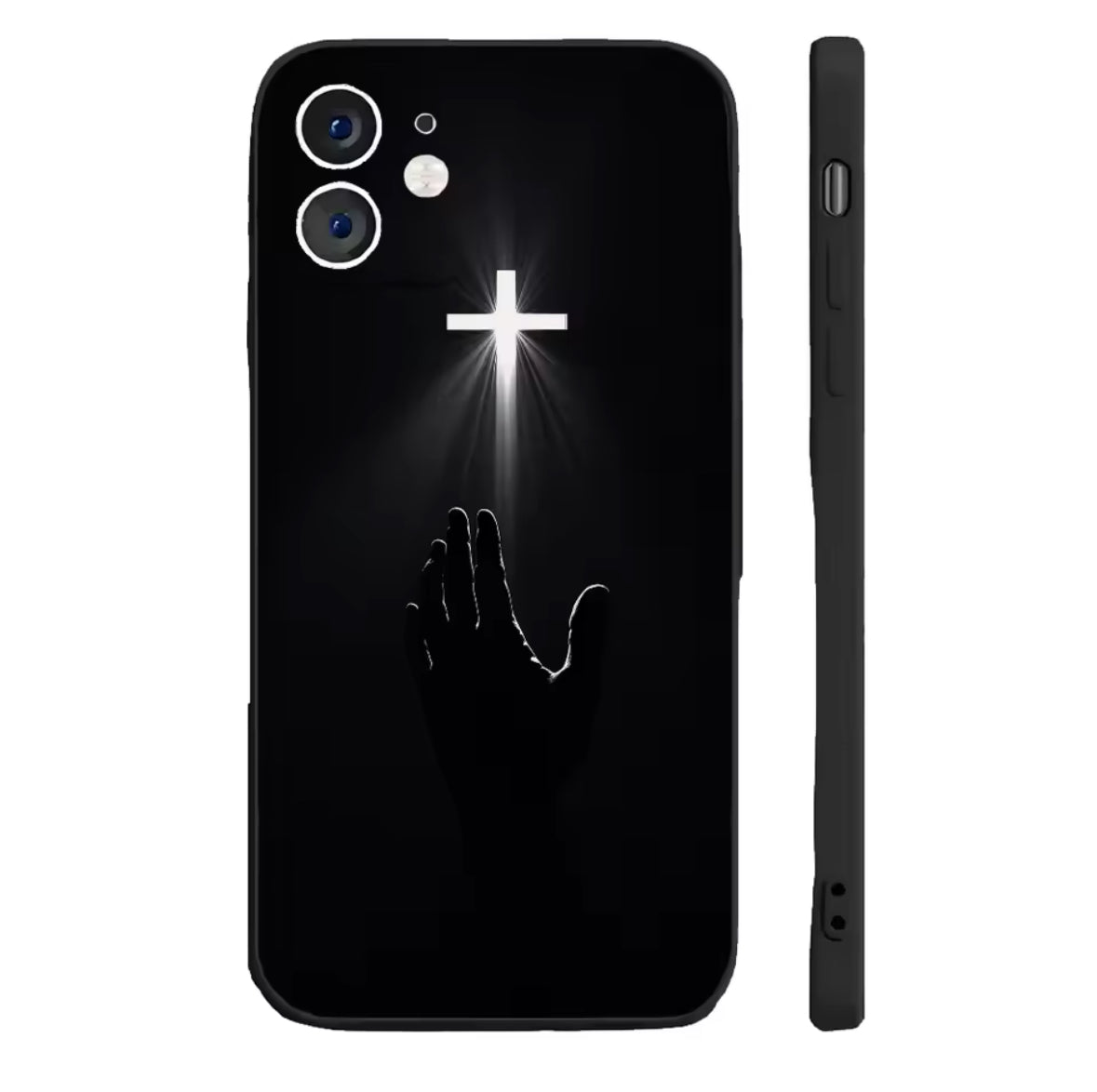 Son Of God Jesus Cross Holy Light Phone Case Silicone Soft For iPhone