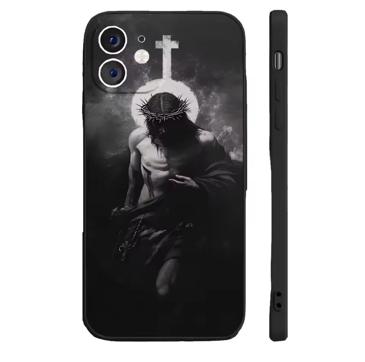 Son Of God Jesus Cross Holy Light Phone Case Silicone Soft For iPhone